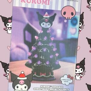 $ firm | Kuromi Cera/mic Christmas Tree with Lights